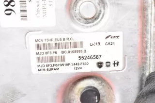 55246587 Блок управления двигателем Citroen Nemo Арт e12675844, вид 8