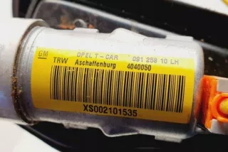 09125810 Подушка безопасности Opel Astra G Арт e12670970, вид 3