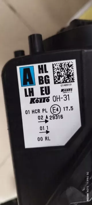  Фара левая Toyota Aygo 2 Арт e12663321, вид 4