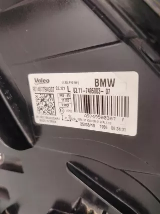 7495003 Фара левая BMW X1 F48 Арт e12661336, вид 3