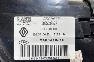 265553752R Фонарь задний левый Renault Captur Арт e12657561, вид 1