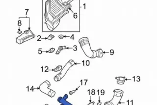 13718054842 17615086 Расходомер воздуха BMW X4 G02 Арт e12656305, вид 3