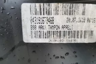 2012-2016 850225639R Бампер задний Renault Clio 3 Арт e12653690, вид 2