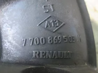 7700869503 Гофра инжектора Renault Clio 2 Арт e12650443, вид 4