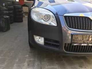 2007-2014 Бампер передний Skoda Fabia 2 Арт e12643483, вид 4