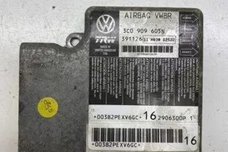 3C0909605N Блок AirBag Volkswagen Passat B6 Арт e12642843, вид 1