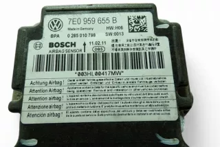 7E0959655B Блок AirBag Volkswagen Caddy 3 Арт e12642759, вид 1