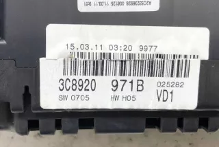 3C8920971B Щиток приборов (приборная панель) Volkswagen Passat B6 Арт e12642267, вид 3