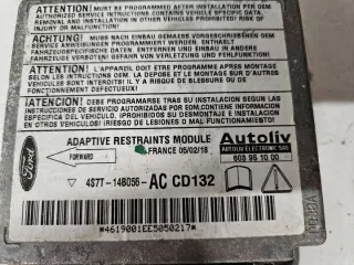 4S7T14B056AC Блок AirBag Ford Mondeo 3 Арт e12641853, вид 4