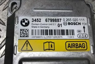 6799887 Блок AirBag BMW 5 F10/F11/GT F07 Арт e12641231, вид 1