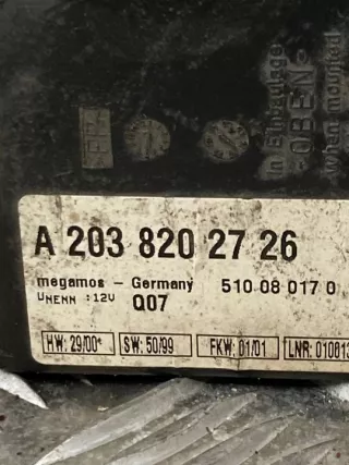 2038202726 Блок управления (другие) Mercedes C W203 Арт e12637790, вид 2