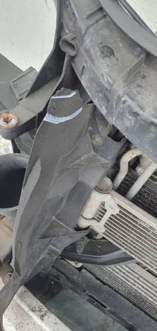 7L6121253B Передняя панель крепления облицовки (телевизор) Audi Q7 4L Арт e12631511, вид 3
