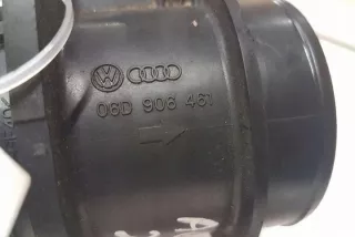 06D906461 Расходомер воздуха Audi A4 B7 Арт e12624709, вид 3