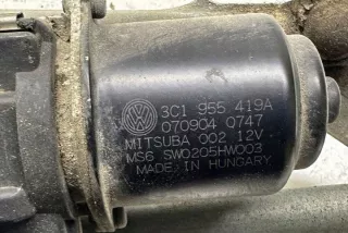 3C1955419A Механизм стеклоочистителя (трапеция дворников) Volkswagen Passat B7 Арт e12622477, вид 4