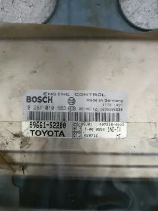 0281010563 89783-52010 Блок управления двигателем Toyota Yaris 1 Арт e12620674, вид 4