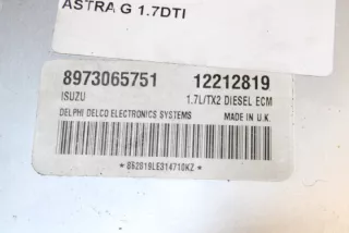 12212819 Блок управления двигателем Opel Astra G Арт e12619013, вид 7