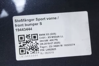 8099125 51118099125 LK62925 Бампер передний BMW X5 G05  Арт e12618152, вид 6