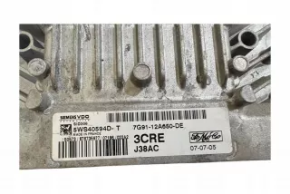 7G9112A650DE Блок управления двигателем Ford Mondeo 4 Арт e12617967, вид 5