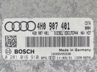 4H0907401 Блок управления двигателем Audi A8 D4 (S8) Арт e12616558, вид 3