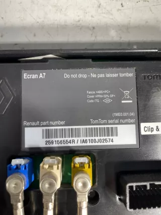 259156554R Блок навигации Renault Megane 3 Арт e12613376, вид 2