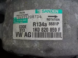 1K0820859F Компрессор кондиционера Volkswagen Golf 5 Арт e12613308, вид 2