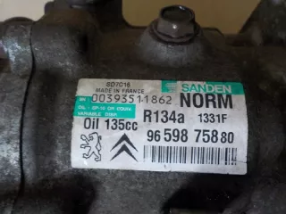 9659875880 Компрессор кондиционера Citroen C4 2 Арт e12611958, вид 4