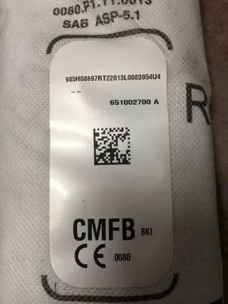 651002700A 985H08697R Подушка безопасности Renault Captur Арт e12609058, вид 3