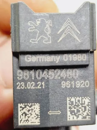 9810452480 Датчик удара Peugeot 2008 Арт e12608382, вид 4