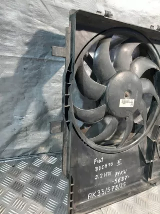1366910080 1379417080 1358017080 FI87004DRA6 Вентилятор радиатора Citroen Jumper 3 Арт e12607435, вид 2