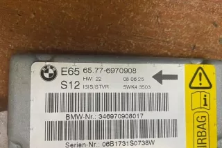 65776970908 Датчик удара BMW 7 E65/E66 Арт e12606141, вид 7