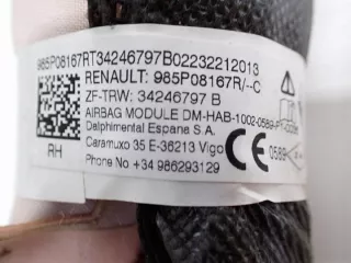 985P08167R Подушка безопасности Dacia Duster 2 Арт e12605849, вид 3