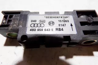 4B0959643E Датчик удара Audi A6 C5 (S6,RS6) Арт e12605525, вид 2