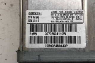 39705604110W Подушка безопасности BMW X3 E83 Арт e12604512, вид 2