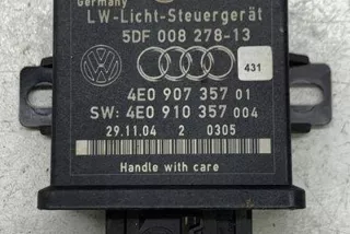 4E0907357 Блок управления светом Audi A8 D3 (S8) Арт e12600937, вид 2