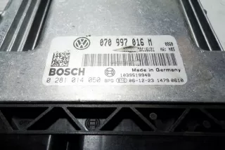 070997016M Блок управления двигателем Volkswagen Transporter T5 Арт e12591132, вид 3
