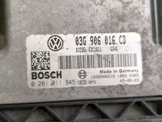 1039S06219 Блок управления двигателем Volkswagen Touran 1 Арт e12591121, вид 4