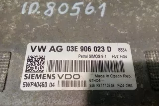 03E906023D Блок управления двигателем Volkswagen Polo 5 Арт e12591084, вид 2