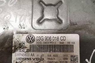 5WP45600AA Блок управления двигателем Volkswagen Passat B6 Арт e12590998, вид 1