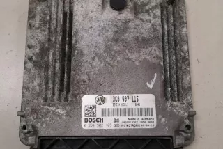 0261S02105 Блок управления двигателем Volkswagen Passat B6 Арт e12590990, вид 3