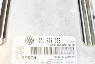 03L907309 Блок управления двигателем Volkswagen Passat B6 Арт e12590978, вид 2