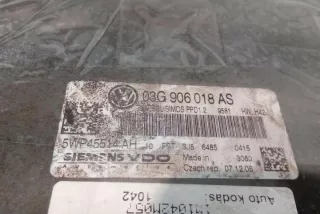 03G906018AS Блок управления двигателем Volkswagen Passat B6 Арт e12590970, вид 1