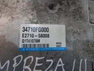34710FG000 Блок управления двигателем Subaru Impreza 3 Арт e12590705, вид 2