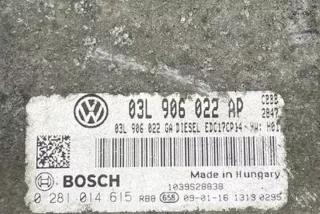 03L906022AP Блок управления двигателем Skoda Superb 2 Арт e12590687, вид 1