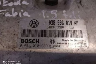 0281010289 Блок управления двигателем Skoda Fabia 1 Арт e12590666, вид 3