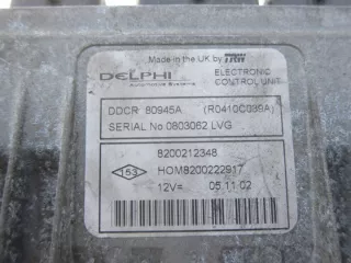 8200212348 8200222917 Блок управления двигателем Renault Scenic 2 Арт e12590467, вид 4