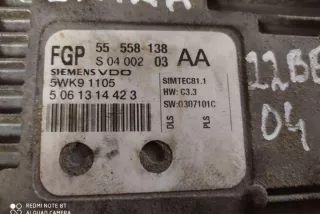 5WK91105 Блок управления двигателем Opel Vectra C  Арт e12589955, вид 2