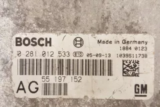 55197152 Блок управления двигателем Opel Vectra C  Арт e12589924, вид 2