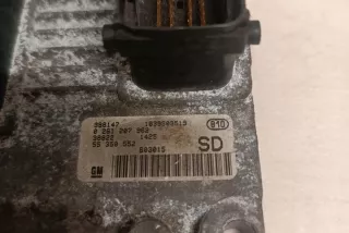 55350552 Блок управления двигателем Opel Corsa C Арт e12589812, вид 2