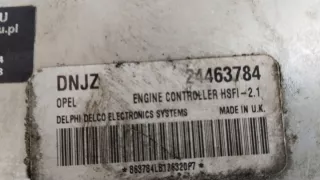 24463784 Блок управления двигателем Opel Astra G Арт e12589739, вид 3