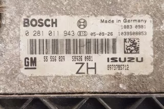 55556829 Блок управления двигателем Opel Astra H Арт e12589662, вид 3